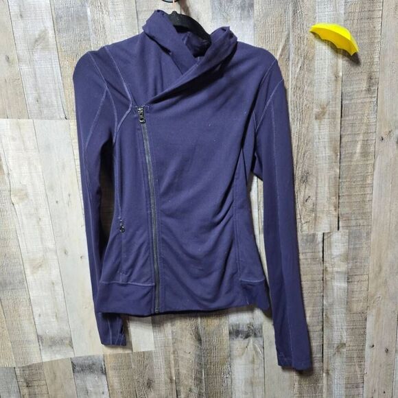 Lululemon Bhakti Yoga Jacket Black Grape 6 - Picture 2 of 8